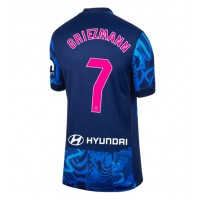 Camiseta Atletico Madrid Antoine Griezmann #7 Tercera Equipación para mujer 2024-25 manga corta